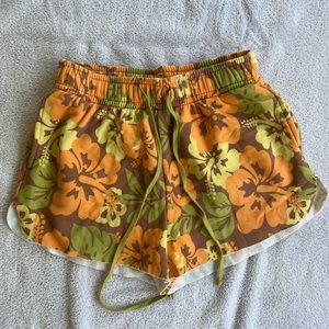 Floral Sweat Shorts